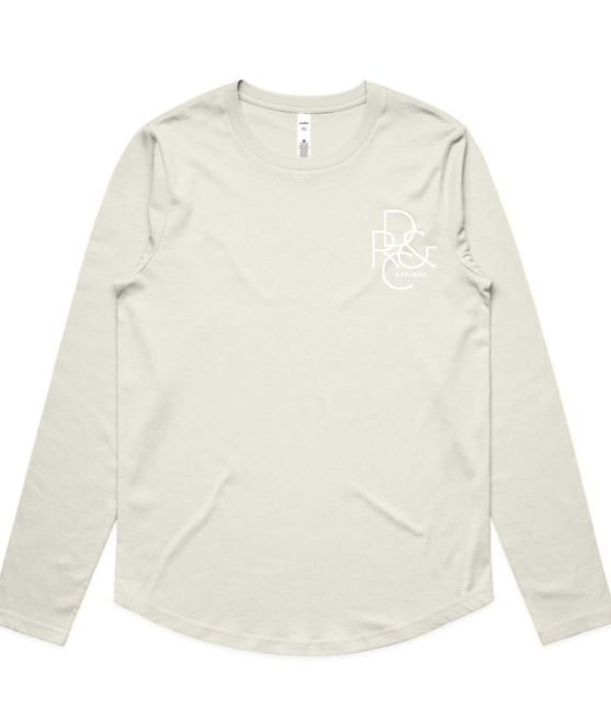 Monogram Long Sleeve T-Shirt - Women's